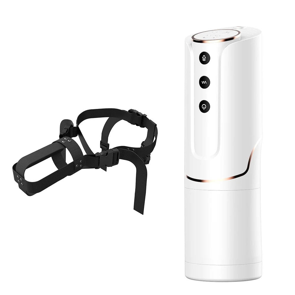 "PleasureMax" – Masturbateur Automatique Telescopique avec Rotation et Simulation de Sexe Oral