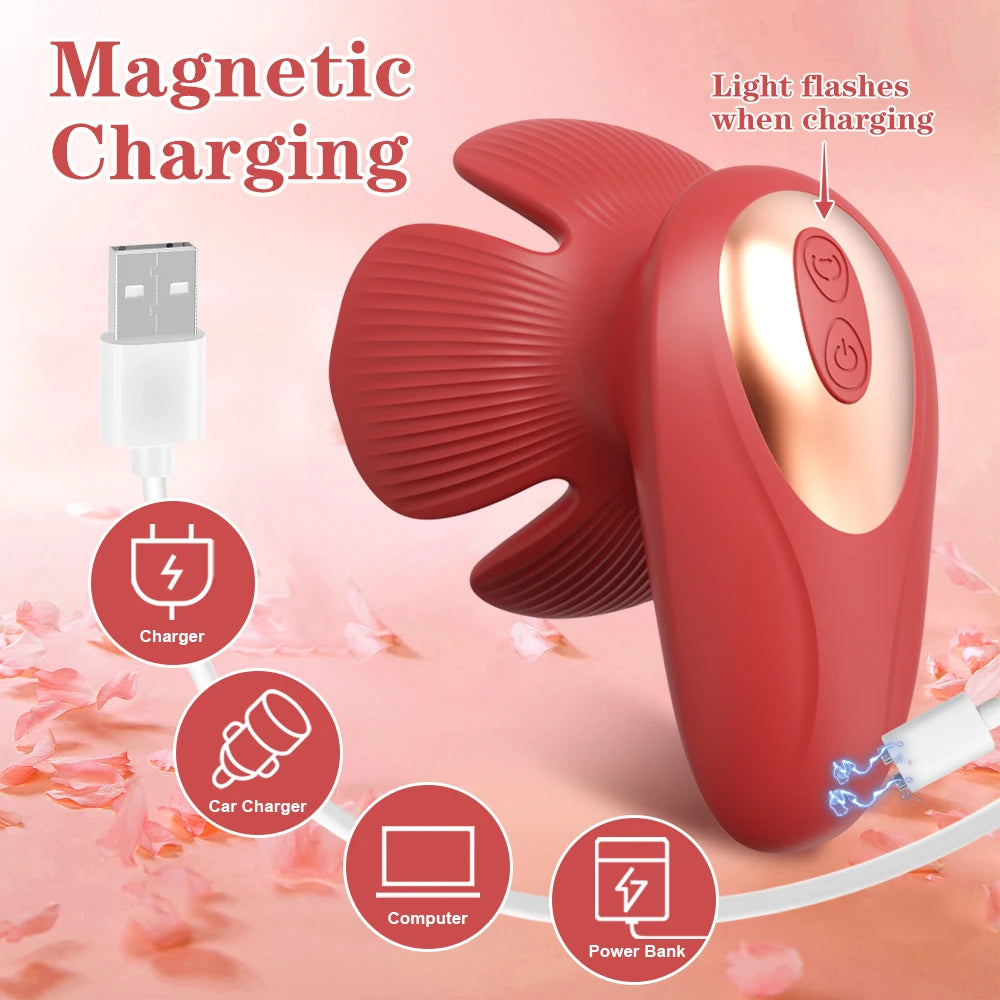 "BreastPulse" – Stimulateur Puissant pour Seins & Clitoris