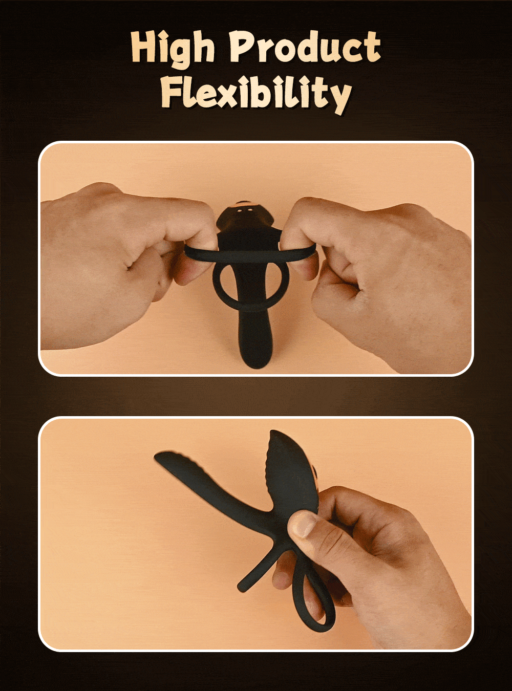 "VibeLock" – Anneau Vibrant Bluetooth pour Couples