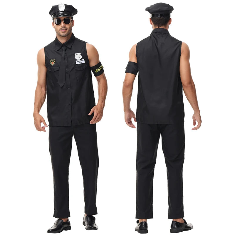 "Sheriff Night" – Costume de Policier Séduisant