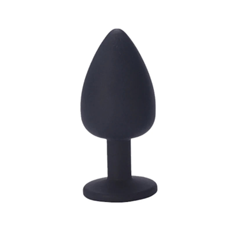"SilkPlug" – Plug Anal en Silicone Unisexe avec 3 Tailles Ajustables