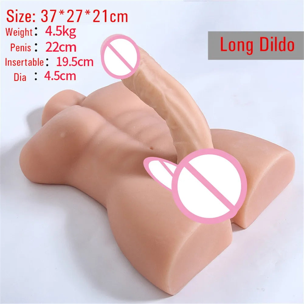 "MaxTorso" – Le Torse 3D Hyper-Réaliste pour Plaisirs Sans Limite