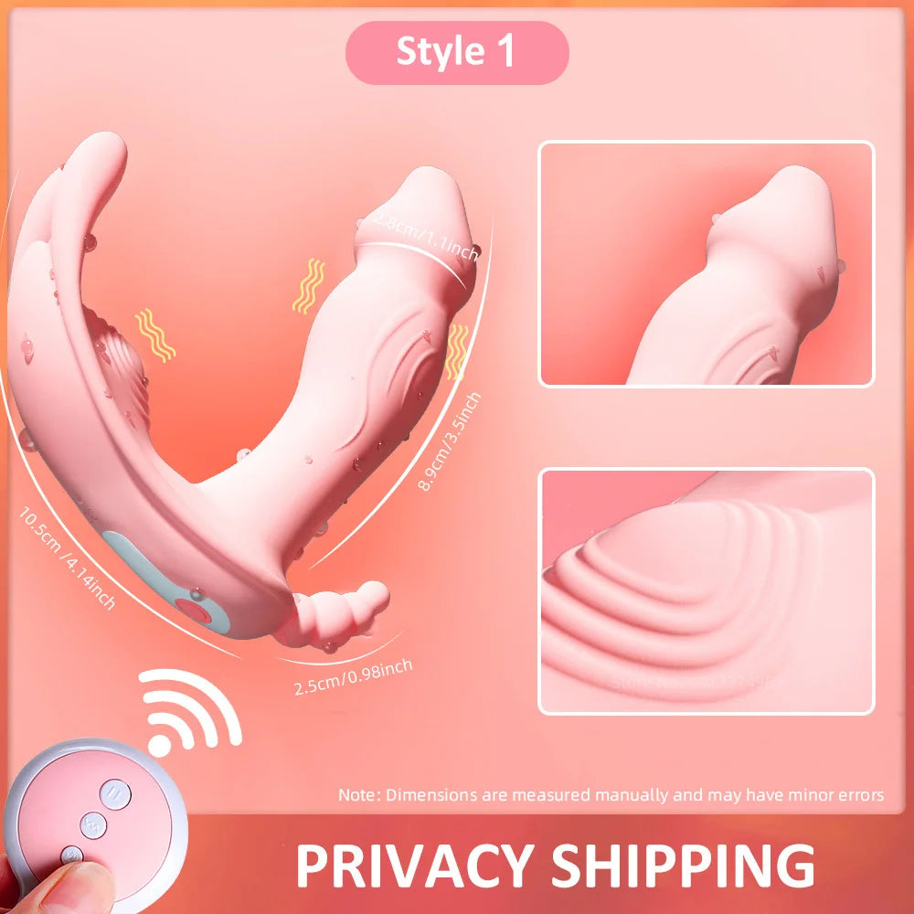 "Secret Pulse" – Vibromasseur Discret Télécommandé