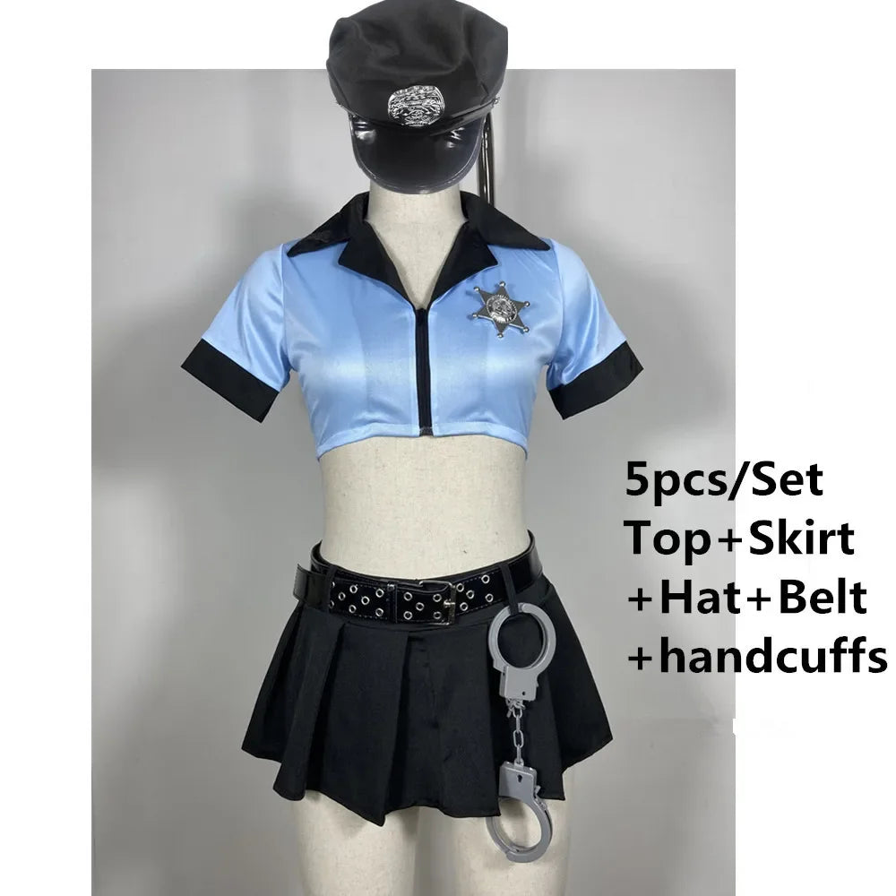 "Arrest Me" – Costume Sexy d'Officier de Police pour Femme