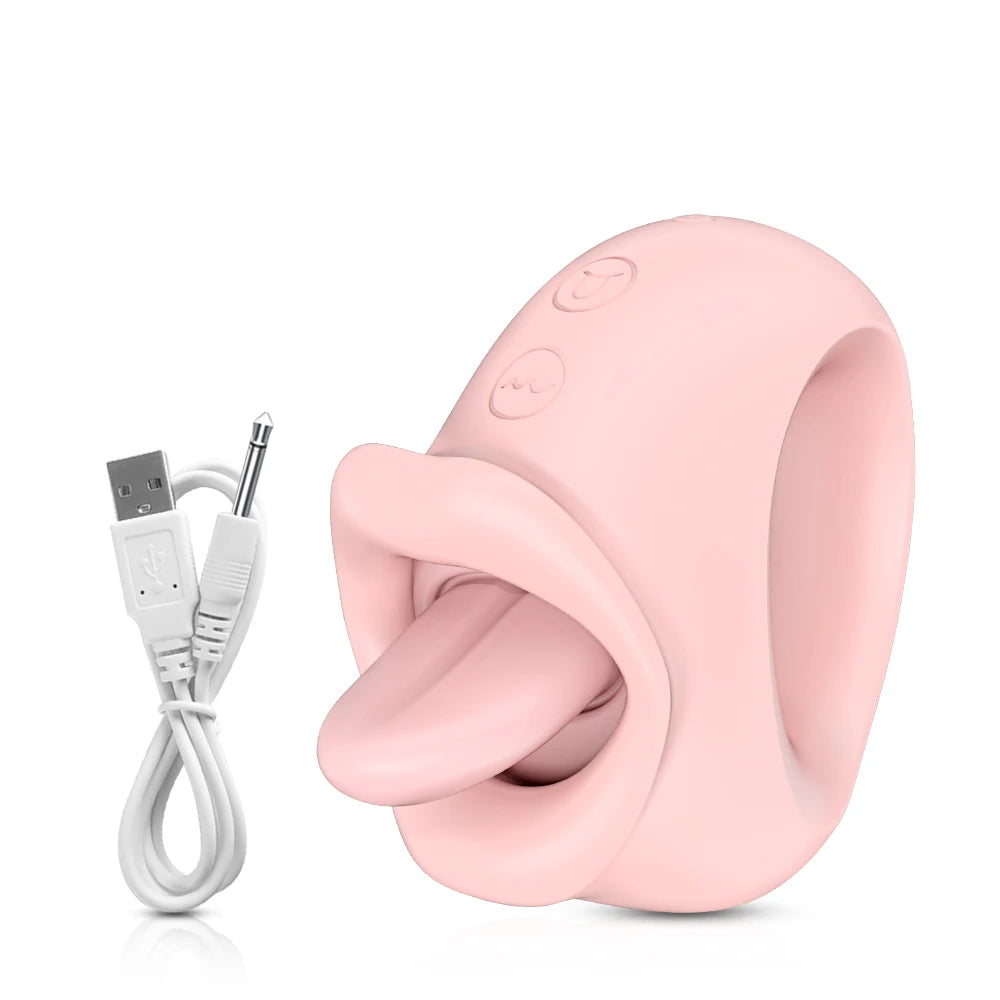 "LickWave" – Stimulateur Clitoridien à Langue Vibrante