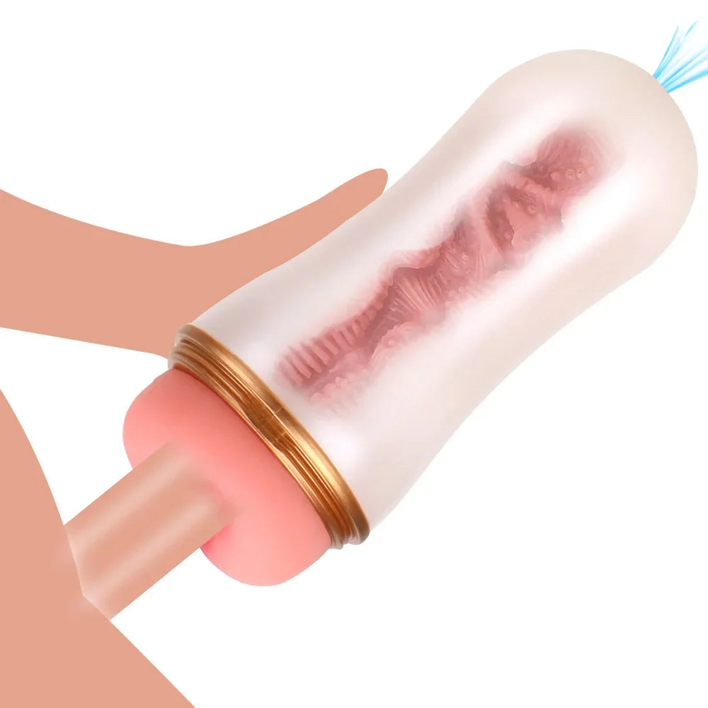 "SuckMaster Vibe" – Masturbateur Vibrant à Succion pour Sensations Orales Intenses