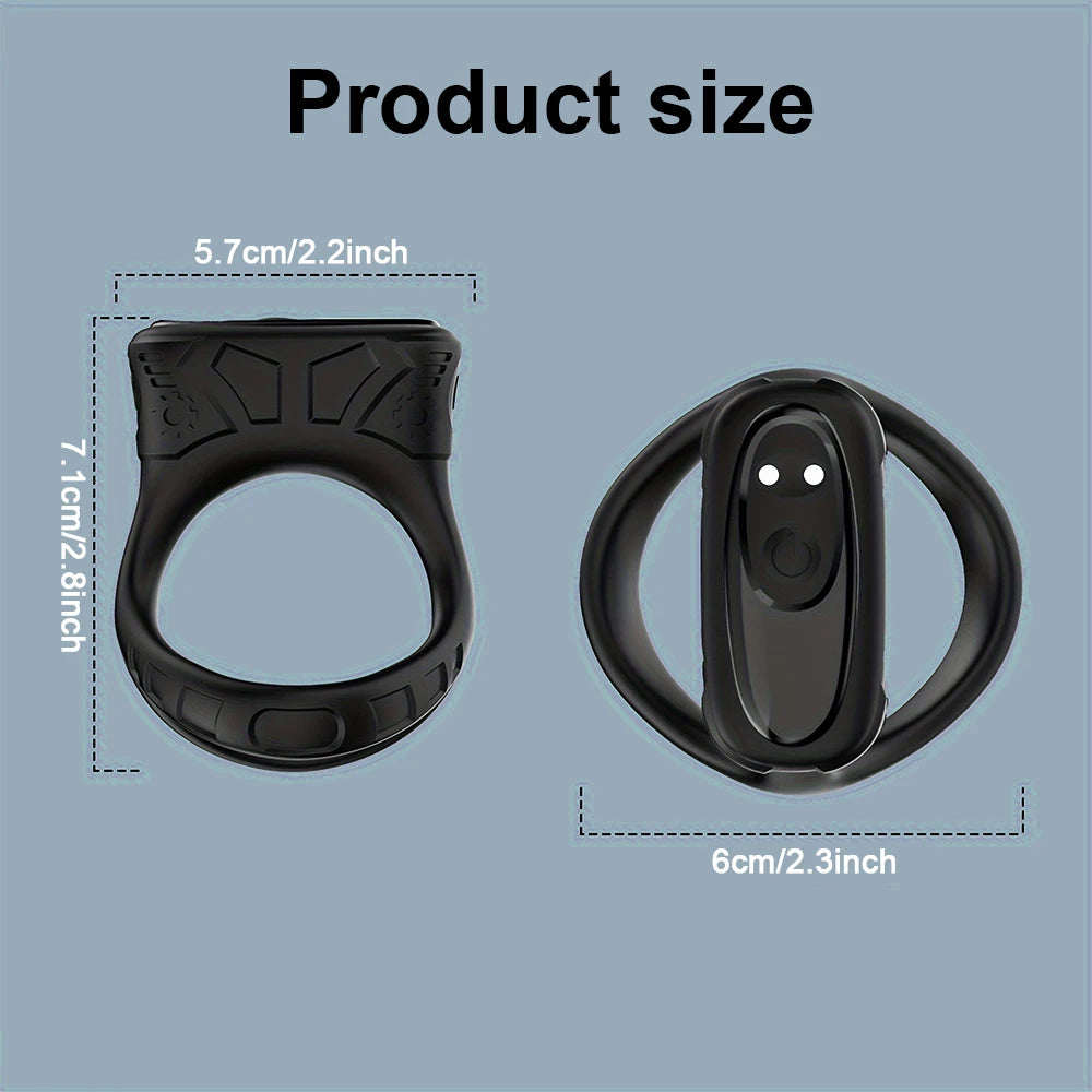 "VibeRing" – Anneau Vibrant Connecté pour Homme