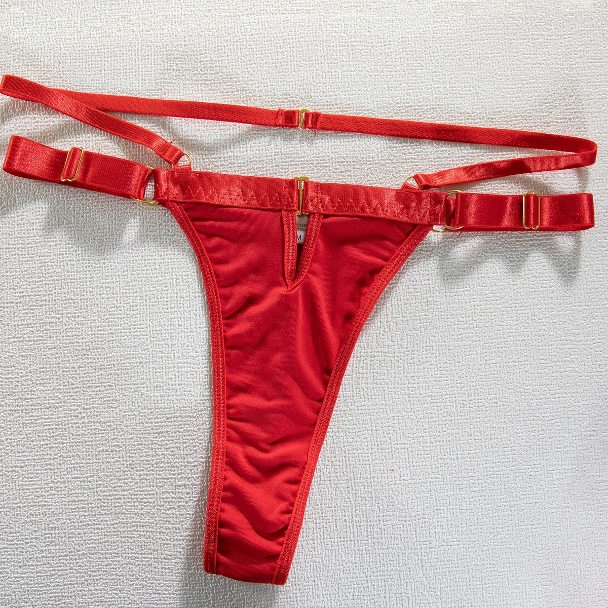 Eclipse Métallique – Ensemble Lingerie 5 Pièces