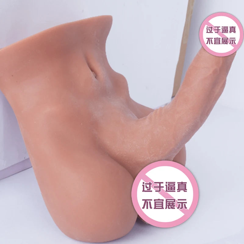 "Titan Half-Body" – Puissance Masculine Réinventée