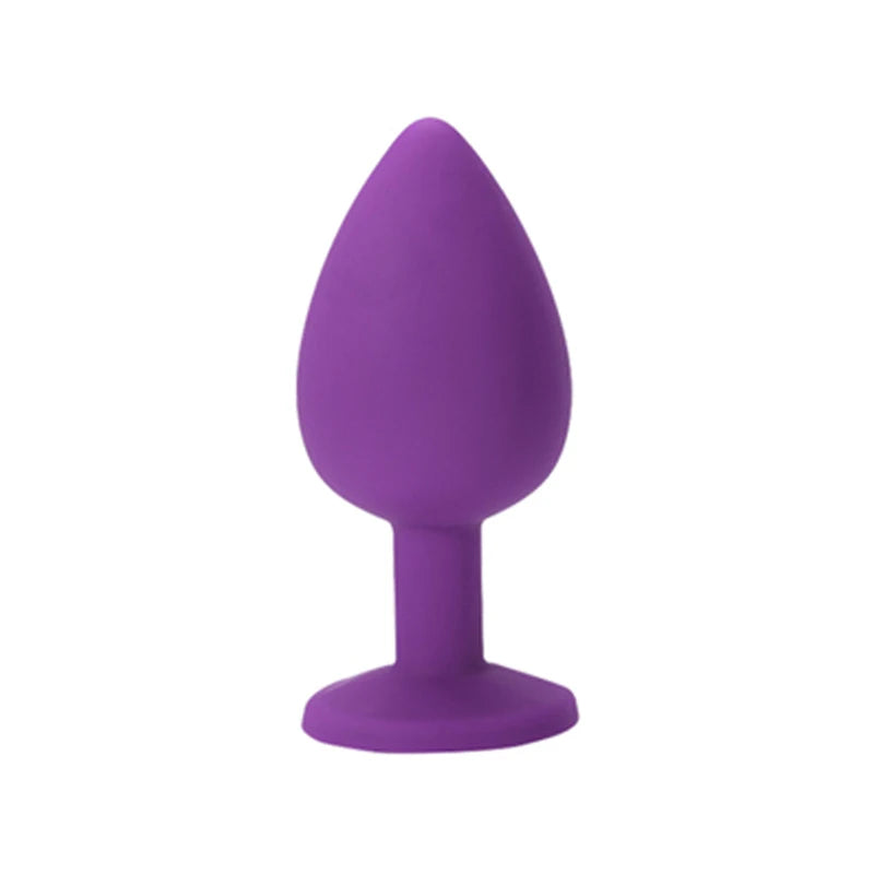 "SilkPlug" – Plug Anal en Silicone Unisexe avec 3 Tailles Ajustables