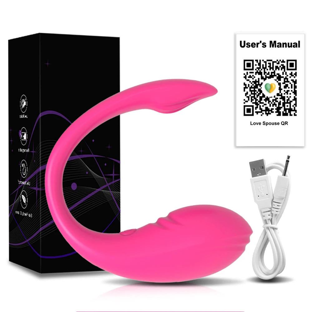 "LushEgg" – Vibromasseur Œuf Connecté & Télécommandé