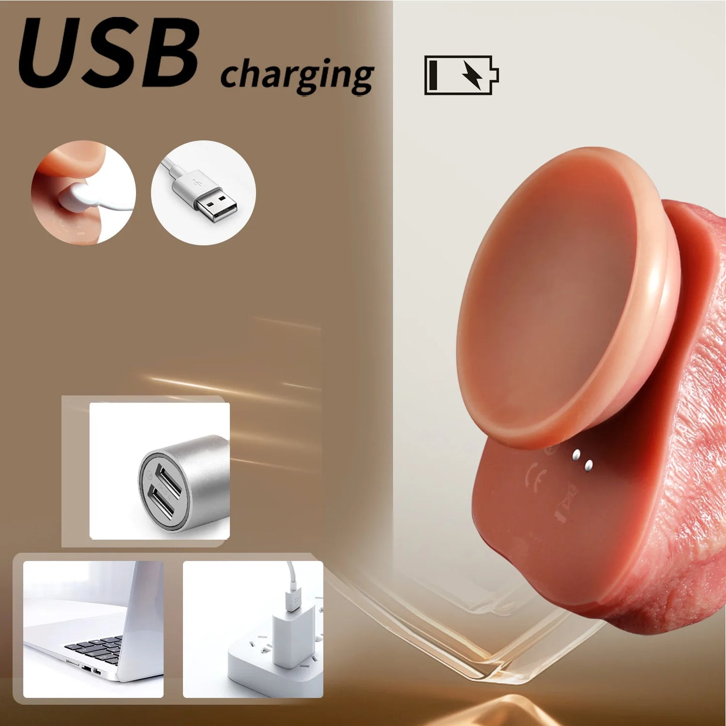 "PleasureX" – Vibrateur Telescopique à Pénétration Double et Contrôle à Distance