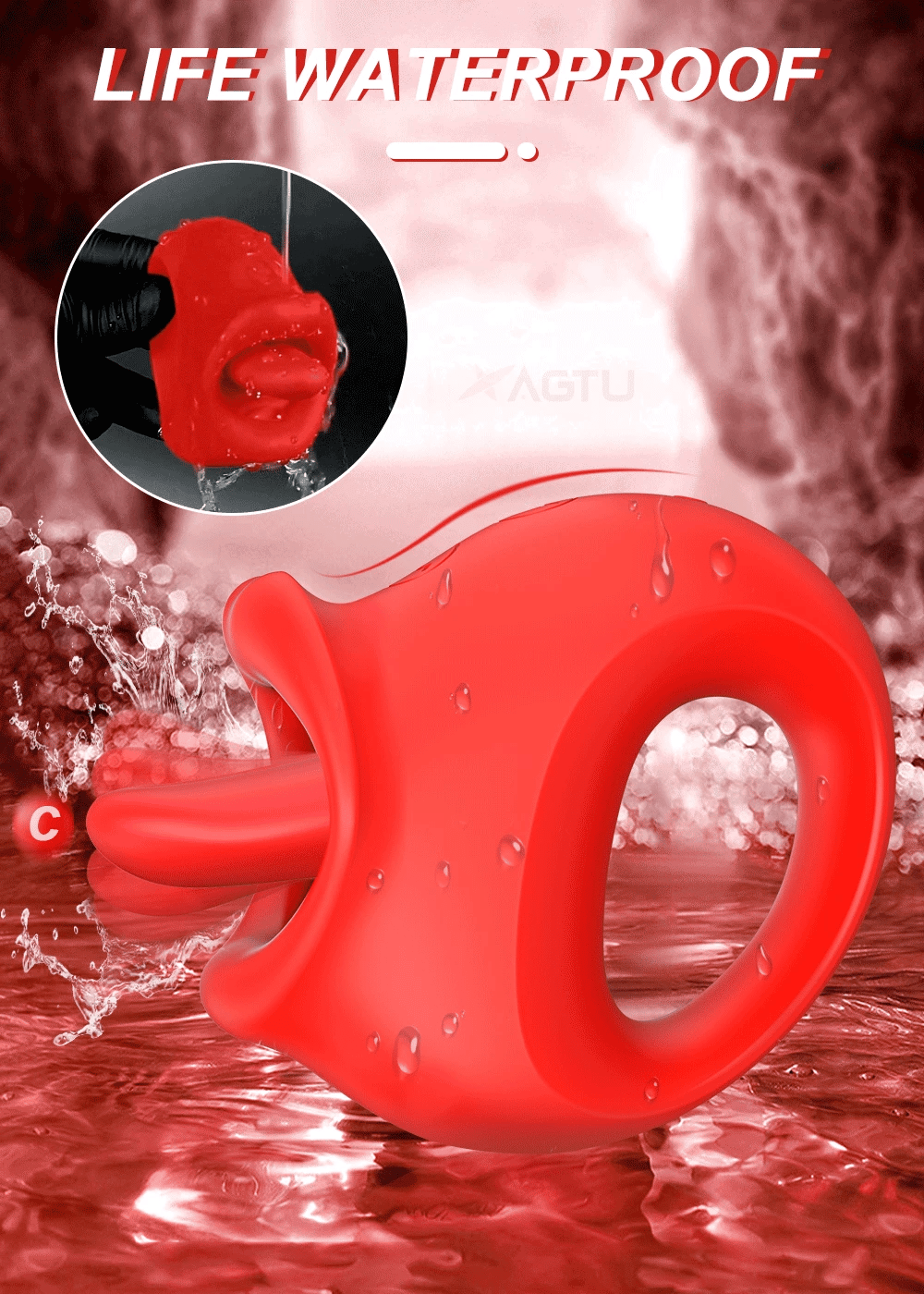 "LickWave" – Stimulateur Clitoridien à Langue Vibrante