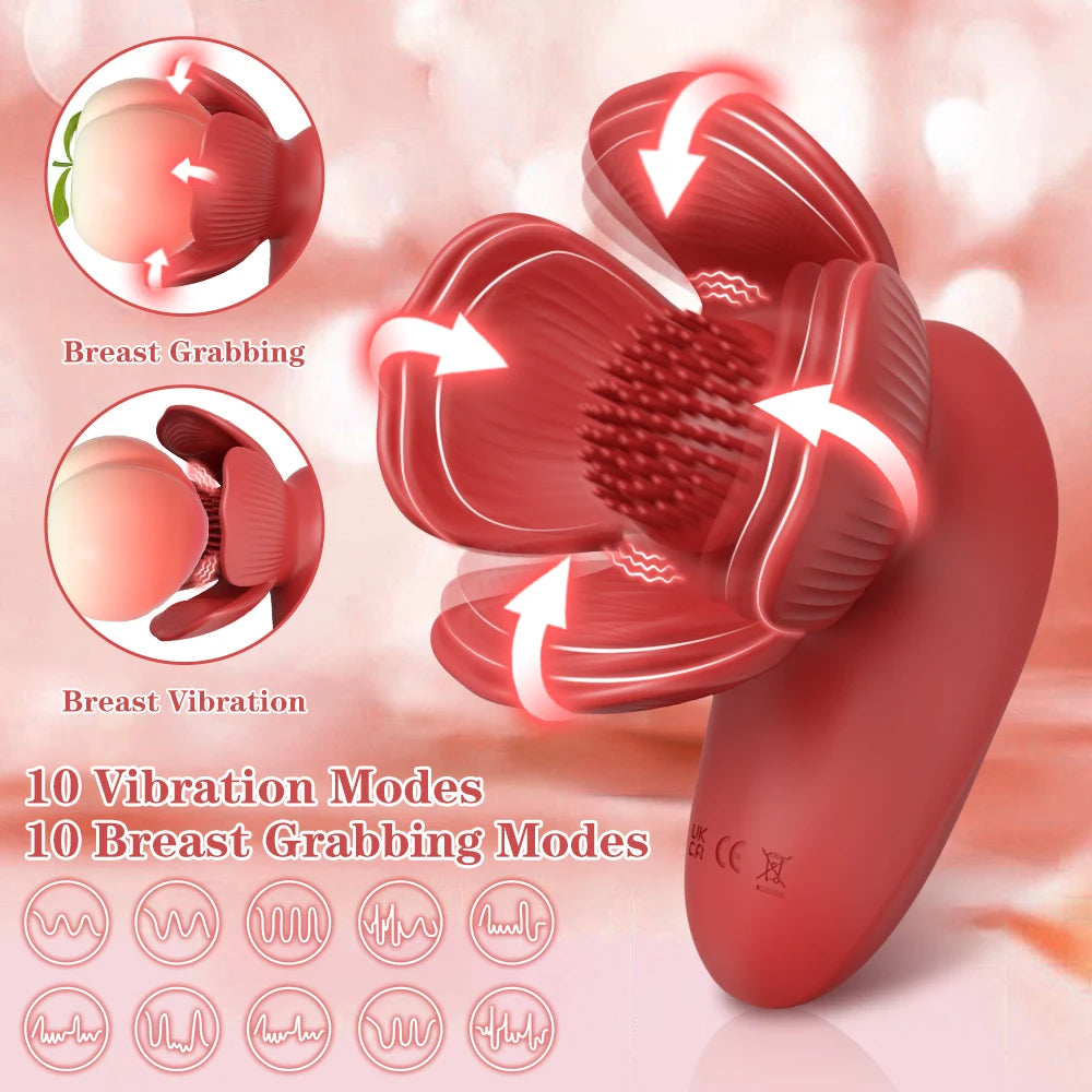 "BreastPulse" – Stimulateur Puissant pour Seins & Clitoris