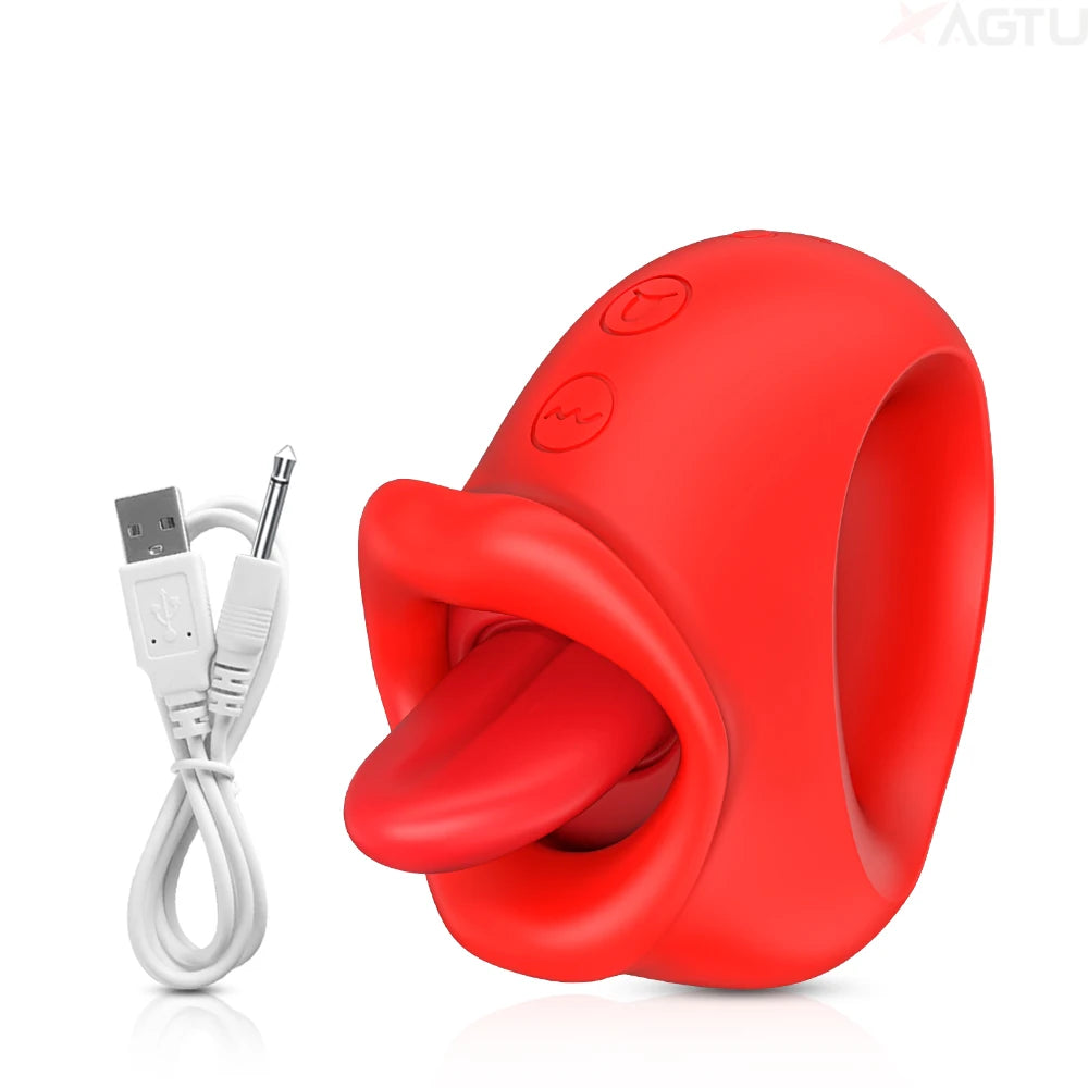"LickWave" – Stimulateur Clitoridien à Langue Vibrante