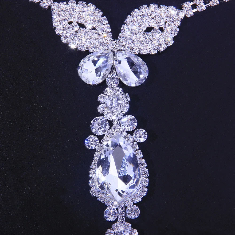 Butterfly Glow – String Bijou Papillon Cristal