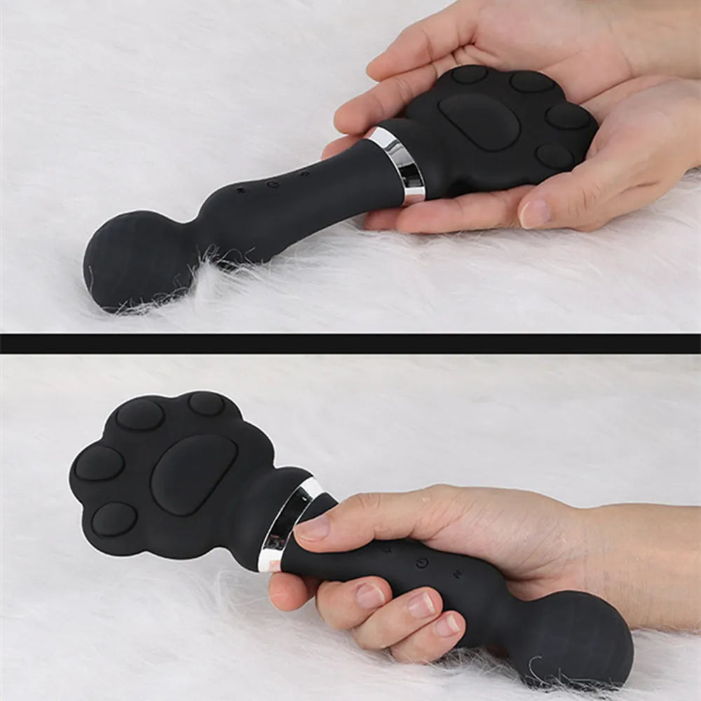 "ShockWave Wand" – Vibromasseur AV & Électrostimulation