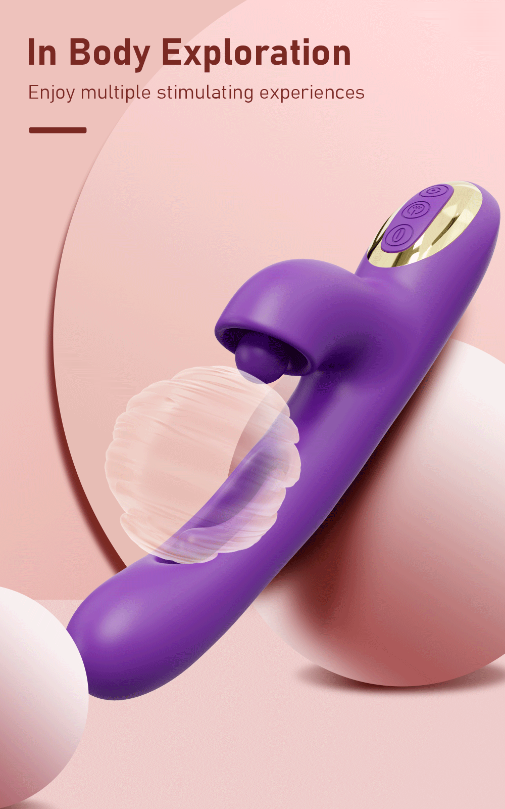 "Tap & Vibe" – Vibrateur G-Spot avec Fonction Tapping et Stimulation du Clitoris