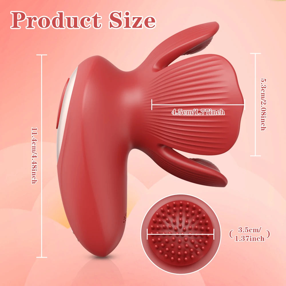 "BreastPulse" – Stimulateur Puissant pour Seins & Clitoris