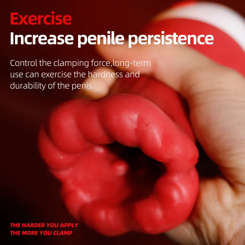 "DeepSense X" – Masturbateur Oral Intelligent à Contrôle APP