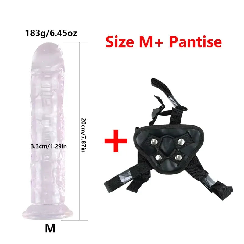 "DynaStrap" – Strap-On Ajustable & Stimulation Maximale