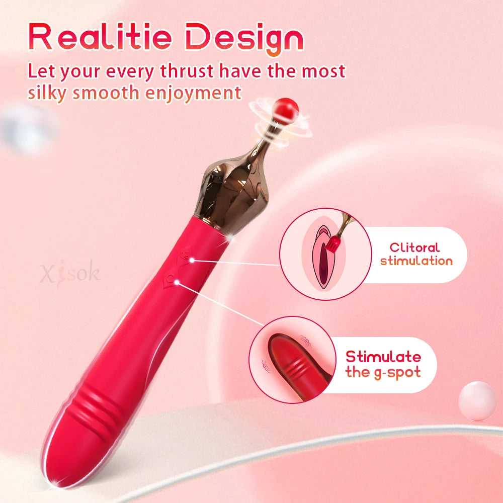 "G-Quick" – Vibrateur G-Spot avec Double Moteur pour Femmes
