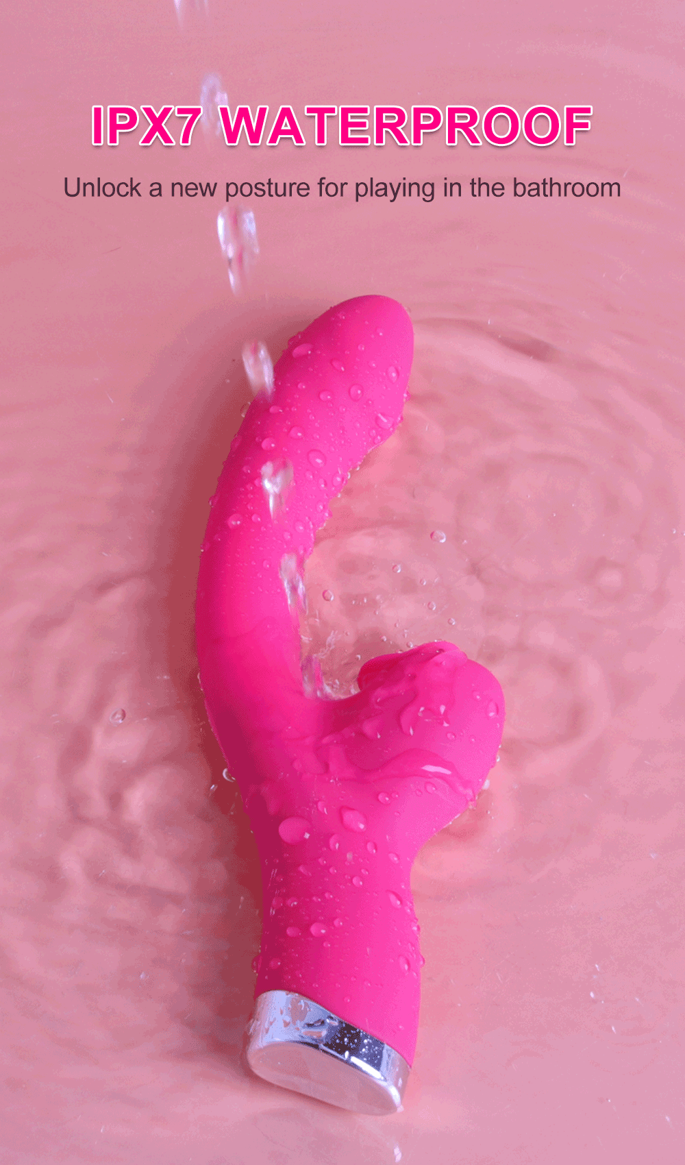 "LickWave" – Vibromasseur 2-en-1 avec Langue Léchante