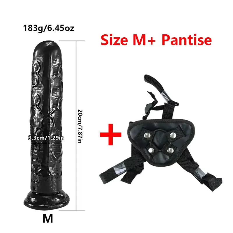 "DynaStrap" – Strap-On Ajustable & Stimulation Maximale