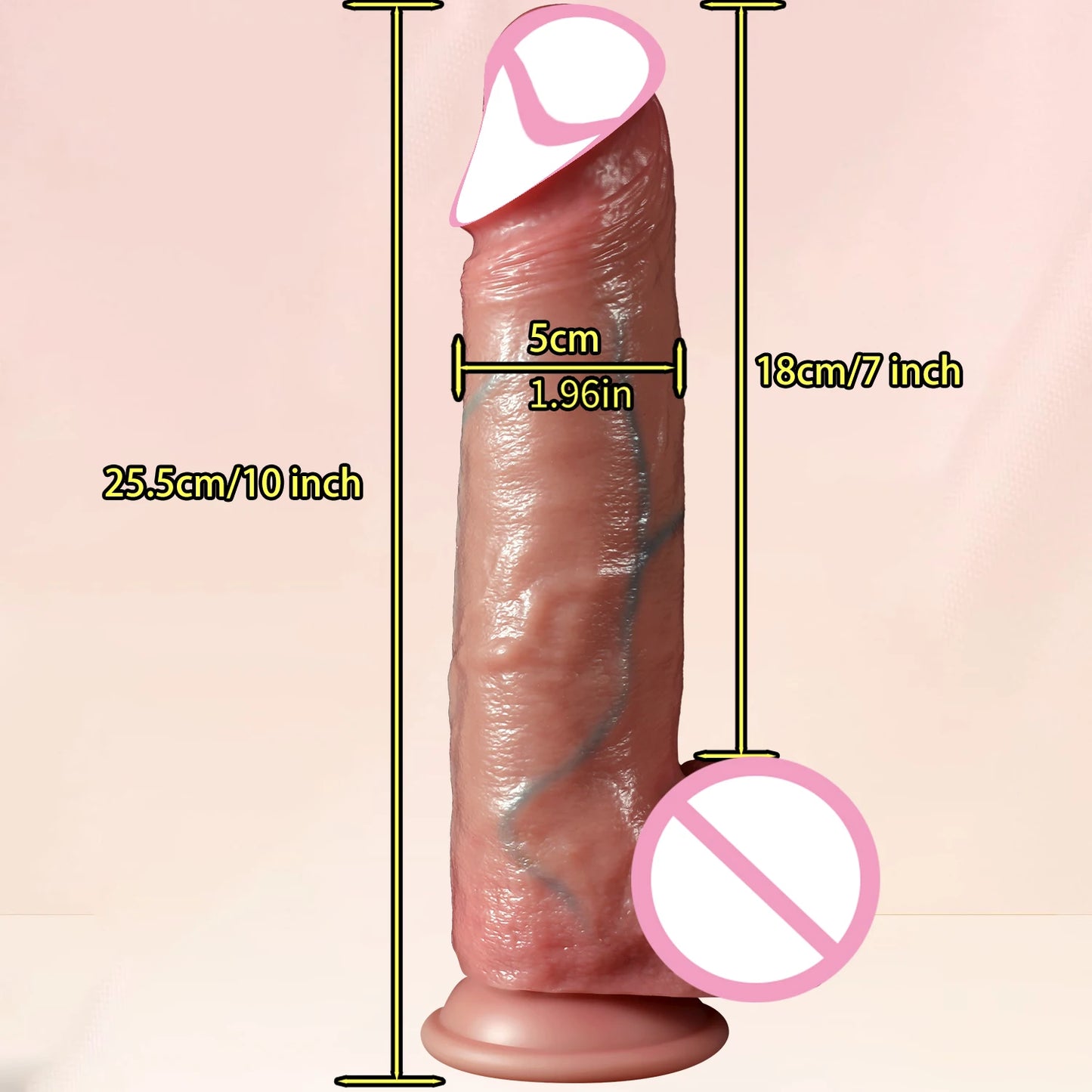 "Realistic Squirting Dildo" – Godemichet Éjaculant avec Ventouse et Texture Ultra-Réaliste