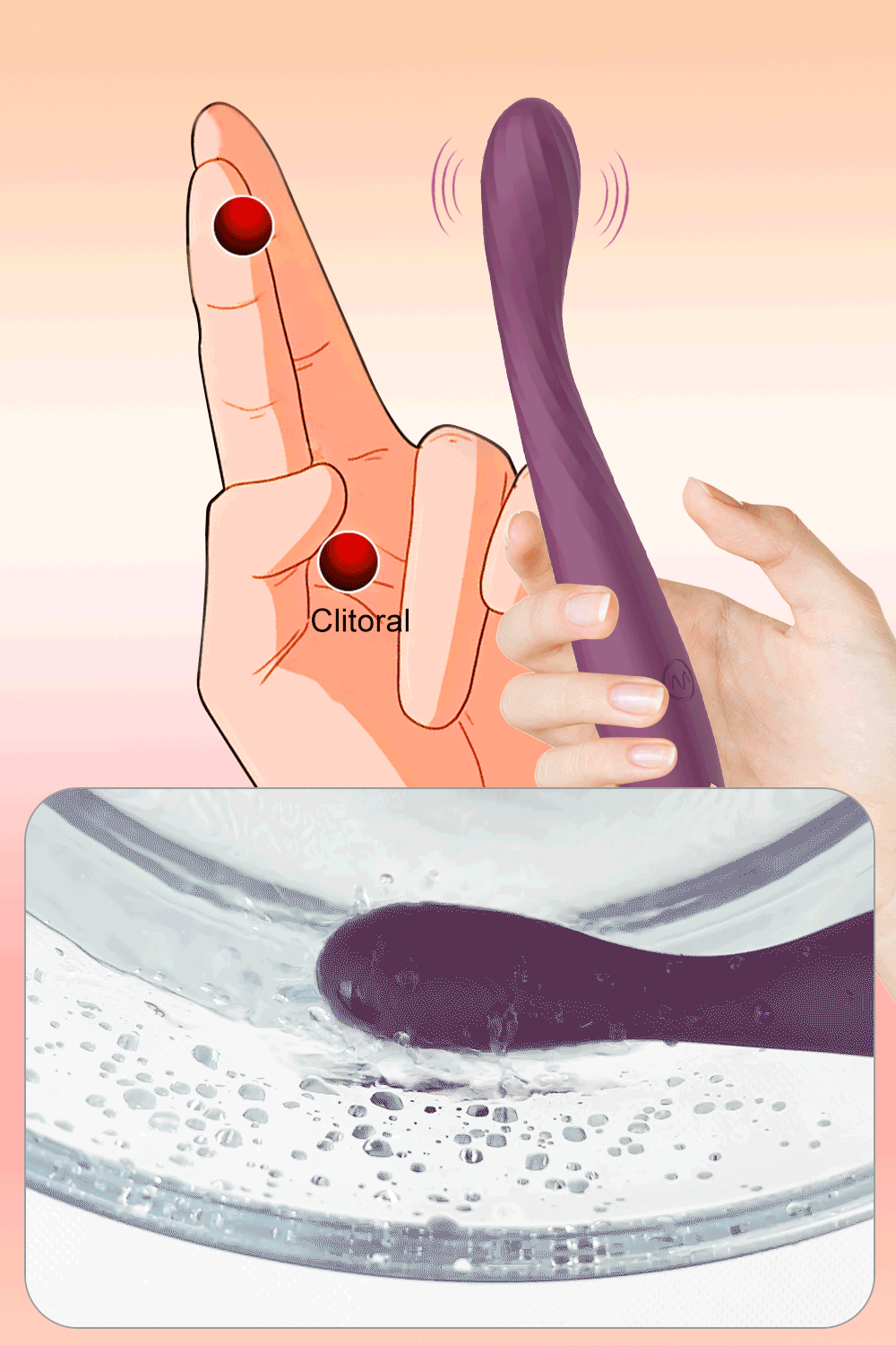 "OviTouch" – Mini Vibromasseur Débutant Ultra-Plaisir