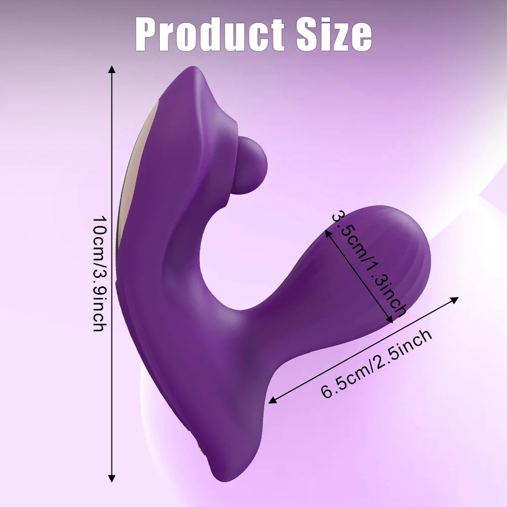 "WigglePulse" – Vibrateur Bluetooth avec Tête Mouvante et Stimulation du G-Spot