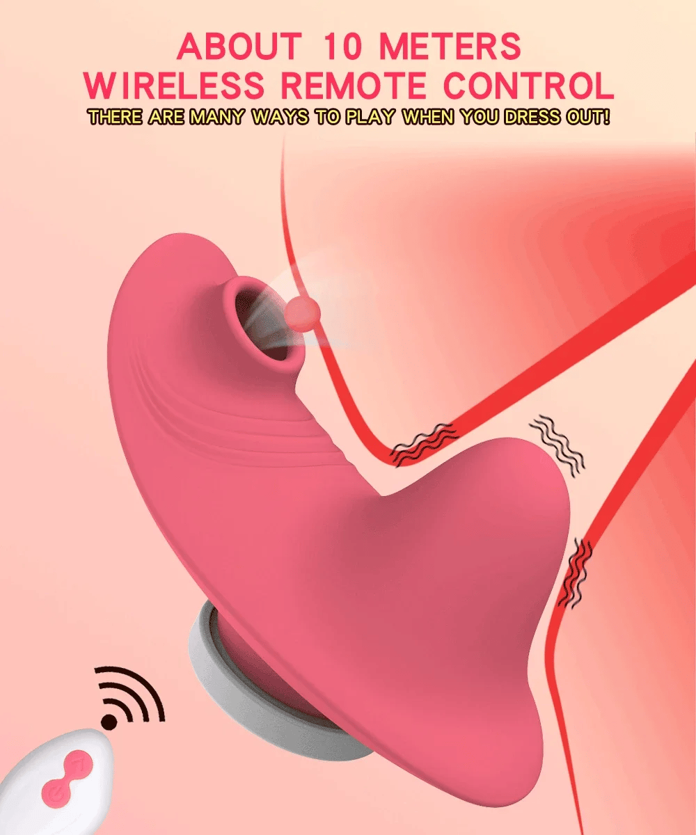 "Sensuelle Vortex" – Vibromasseur & Stimulateur à Succion Télécommandé