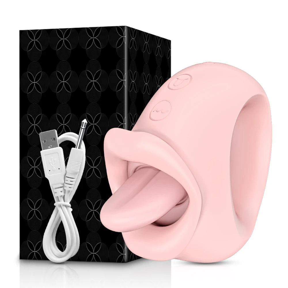 "LickWave" – Stimulateur Clitoridien à Langue Vibrante
