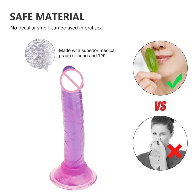 "Sensual Bliss" – Dildo Strap-On avec Stimulateur G-Spot et Clitoris