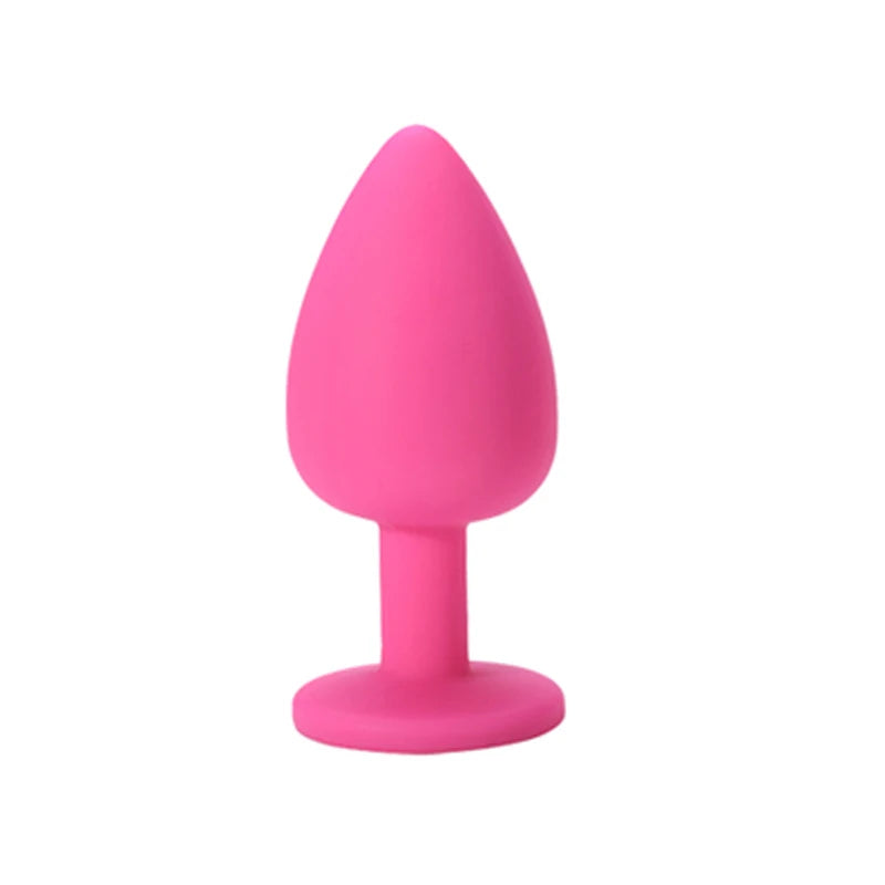"SilkPlug" – Plug Anal en Silicone Unisexe avec 3 Tailles Ajustables