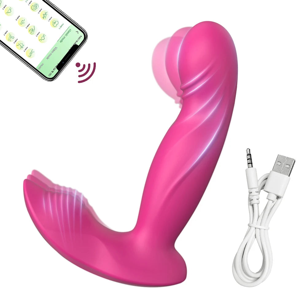 "AppPulse" – Vibrateur Bluetooth avec Thrusting et Stimulation G-Spot