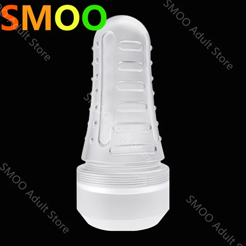 "Flesh the Light" – Vagin Artificiel Transparent Ultra-Réaliste pour Masturbation Manuelle