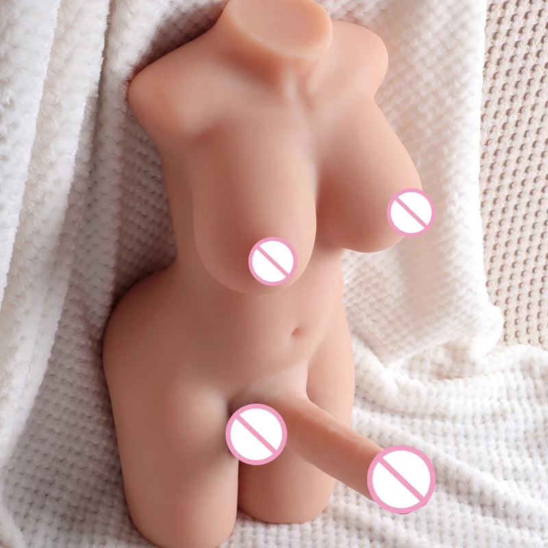 "AphroditeBody" – Torse Ladyboy Ultra-Réaliste pour Fantasmes Illimités