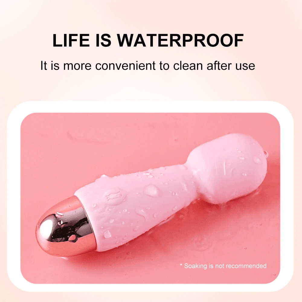 "Mini Magik" – Vibromasseur Compact & Ultra-Puissant