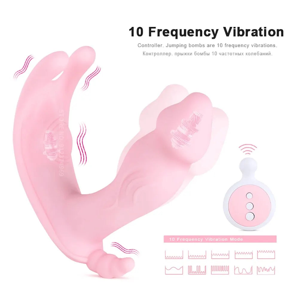 "Secret Pulse" – Vibromasseur Discret Télécommandé