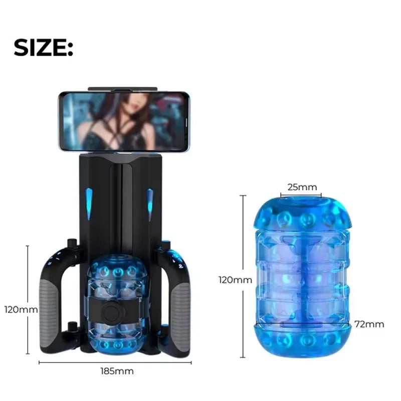 "THRUSTING-PRO" – Masturbateur Automatique à Poussée Rapide