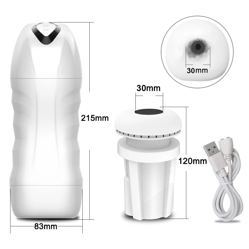 Masturbateur Automatique – Succion & Vibration
