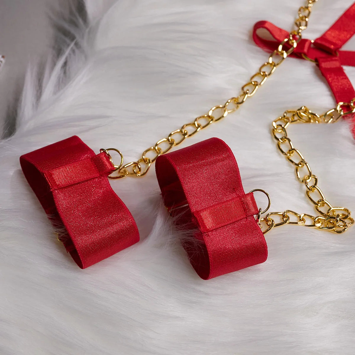 "Obsession Chain" – Ensemble Bondage Érotique 4 Pièces