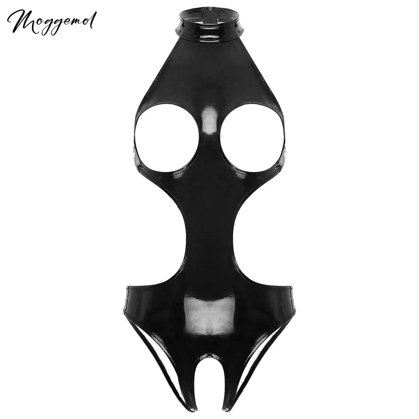 Midnight Desire – Body Vinyle Ouvert Ultra Sexy