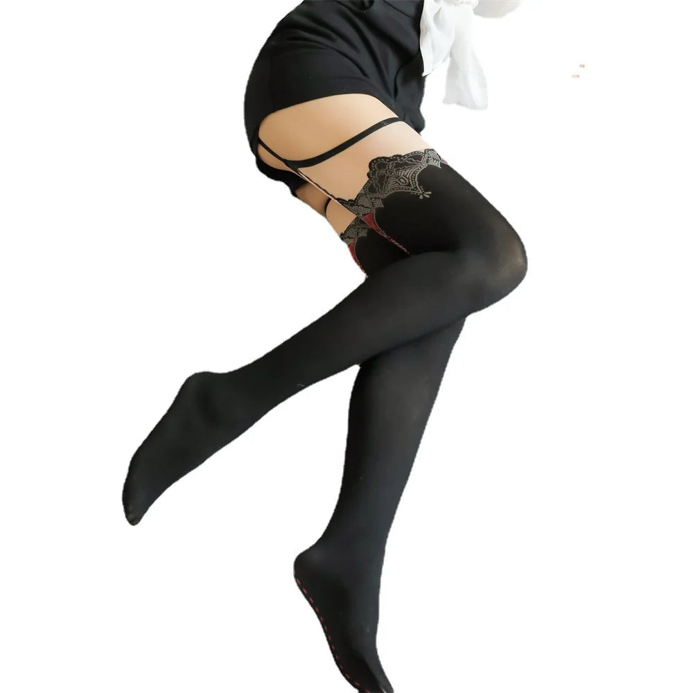 "Véline" – Bas Jarretières Sexy & Élégants
