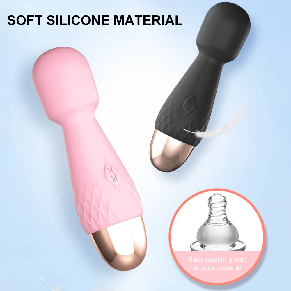 "Mini Magik" – Vibromasseur Compact & Ultra-Puissant