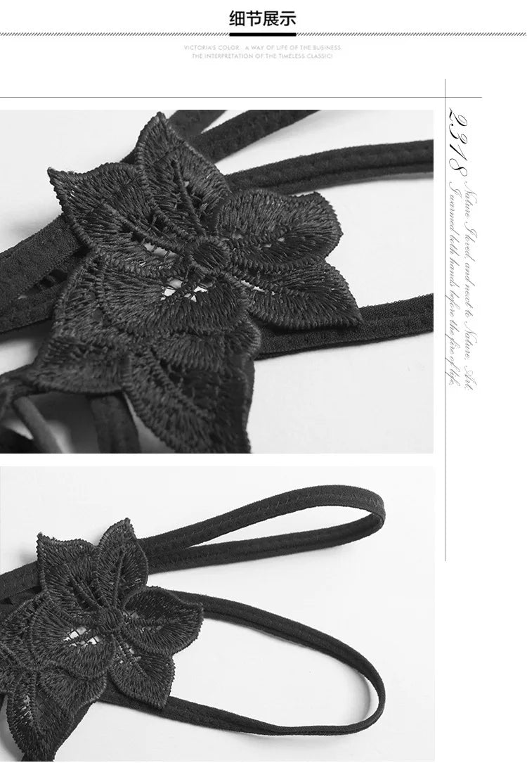 "Pearl Bliss" – String Érotique à Perles Massantes