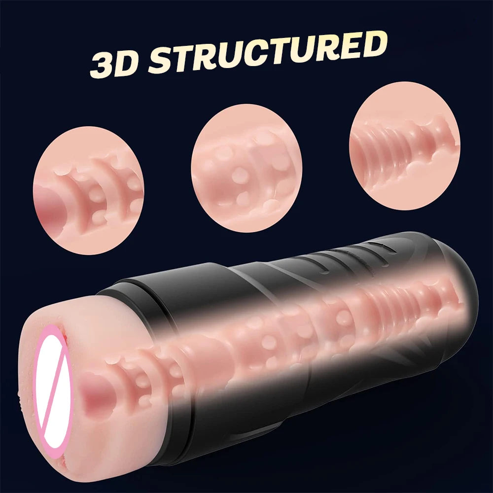 "XCherry PulseTouch" – Masturbateur Vagin Réaliste en Silicone Médical