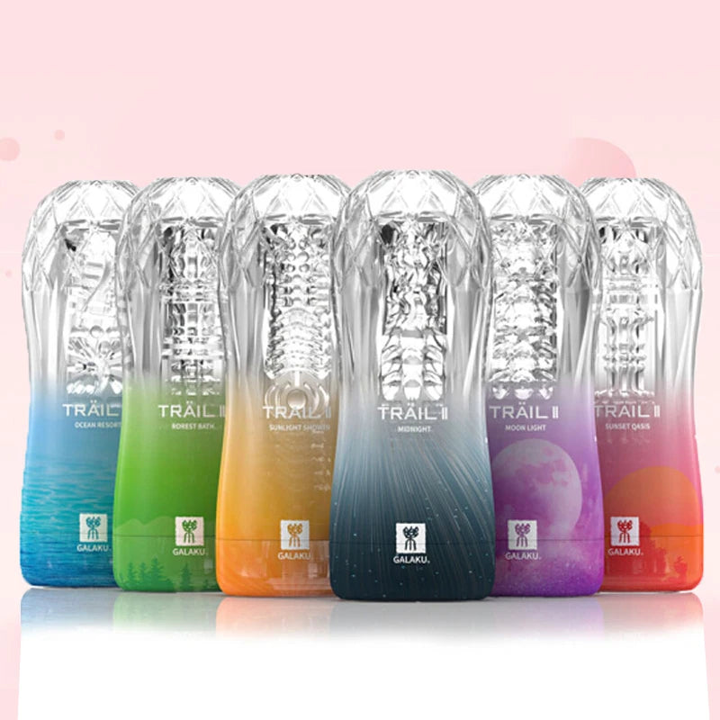 "PAQIN CrystalGrip" – Masturbateur Transparent à Effet Ventouse pour Entraînement à l’Endurance