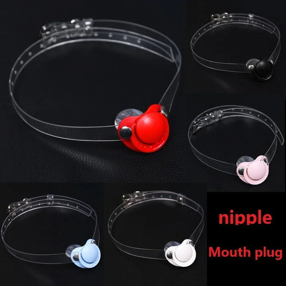 Gag Tétine BDSM - Accessoire Sensuel & Fétichiste